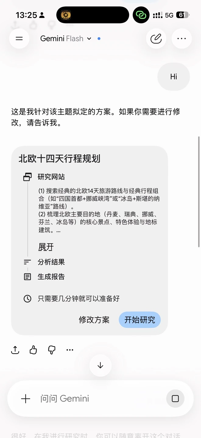 Gemini 研究计划